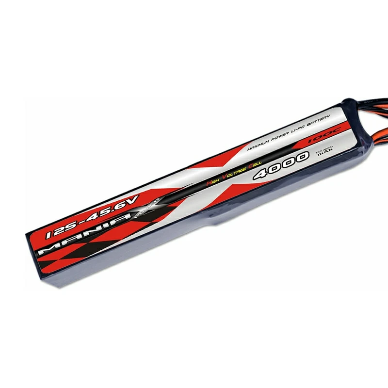 Μπαταρία Stick Lipo 12S-45,6V 4000mAh 100C