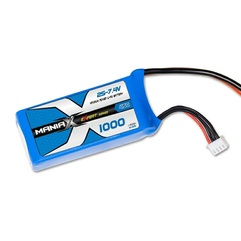 Μπαταρία Lipo 2S-7,4V 1000mAh 45C