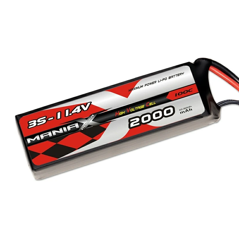 Μπαταρία Lipo 3S-11.4V 2000mAh 100C