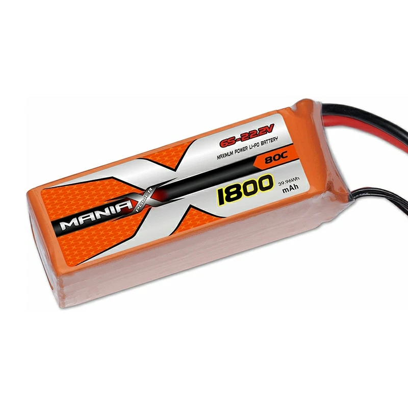 Μπαταρία Lipo 6S-22.2V 1800mAh 80C
