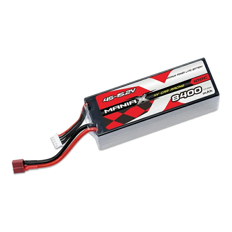 Μπαταρία αγωνιστικού αυτοκινήτου HV Lipo 4S-15.2V 8400mAh 100C Hardcase